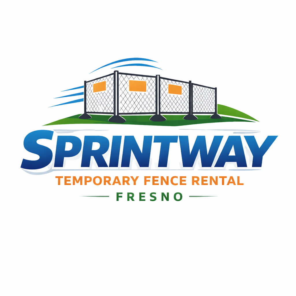 Sprintway Temporary Fence Rental Fresno Logo
